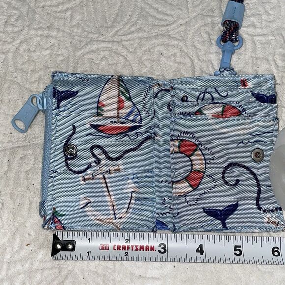 Vera Bradley Reactive Lanyard ID Holder‎ RFID Blocking Really Regatta - Picture 3 of 9